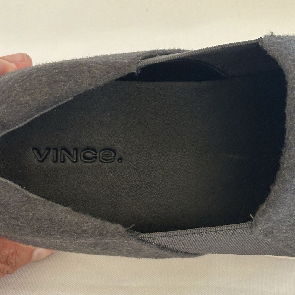 Vince Women's Warren Slip-On Platform Sneakers Gray Suede Size 9.5/39.5 - Picture 5 of 11